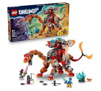 LEGO DREAMZzz 2en1 Jet Dinosaurio - Figura de Dinosaurio de Juguete Transformable en Estegosaurio Blindado con 4 Minifiguras y 2 Criaturas del Tesoro - Regalo para Niños de 9+ Años - 71514