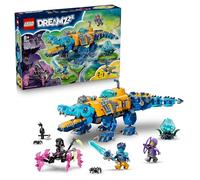 LEGO DREAMZzz 2en1 Submarino Cocodrilo de Juguete Transformable en Submarino Águila - 3 Minifiguras, 2 Arañas y Criatura del Tesoro Azul Coleccionable - Regalo para Niños de 8+ Años - 71512