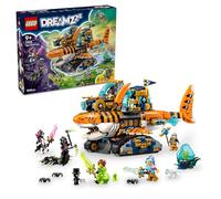 LEGO DREAMZzz 2en1 Tanque Tiburón Tigre de Juguete - Transformable en Barco Pirata con Cañón - 5 Minifiguras y 2 Criaturas del Tesoro Coleccionables - Regalo para Niños de 9+ Años - 71515