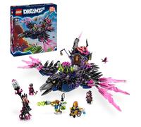LEGO DREAMZzz Cuervo de Medianoche de la Bruja Jamás con Animales y Casa de Juguete Convertible a Figura de Araña y Pájaro, Regalo para Niños y Niñas de 9 Años o Más, Juego Creativo de Fantasía 71478