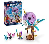 LEGO DREAMZzz Izzie's Narwhal - Juguete de animales de mar profundo, globo aerostático, salva a Bunchu de un Grimspawn, figura de ballena transformadora para niños, juguete de conejo para niños y