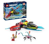 LEGO DREAMZzz Mando Jet de Cooper de Juguete con Minifigura y Figura de Araña, Regalo de Cumpleaños para Niños y Niñas de 7 Años o Más, Juguetes 2 en 1 con Avión, Helicóptero y Joystick 71489