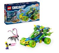 LEGO DREAMZzz Mateo y Z-Blob Coche de Carreras y Moto 2 en 1 de Juguete para Niños y Niñas de 8 Años o Más, Minifiguras y Araña para el Juego de Roles, Regalo Infantil de Cumpleaños 71491