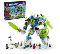 LEGO DREAMZzz 3 en 1 Mateo y Z-Blob Caballero Meca de Combate Robot y Lanzadera Espacial de Juguete de Construcción, Regalo para Niños y Niñas de 10 Años o Más, Juego Creativo con 4 Minifiguras 71485