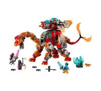 LEGO DREAMZzz 2en1 Jet Dinosaurio - Figura de Dinosaurio de Juguete Transformable en Estegosaurio Blindado con 4 Minifiguras y 2 Criaturas del Tesoro - Regalo para Niños de 9+ Años - 71514