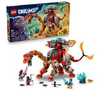 LEGO DREAMZzz 2en1 Jet Dinosaurio - Figura de Dinosaurio de Juguete Transformable en Estegosaurio Blindado con 4 Minifiguras y 2 Criaturas del Tesoro - Regalo para Niños de 9+ Años - 71514