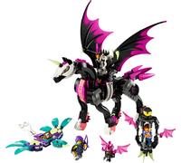 LEGO DREAMZzz 2 en 1 Caballo Volador Pegaso de Juguete para Construir de 2 Maneras Diferentes, Incluye Minifiguras de Zoey, Nova y el Rey de Las Pesadillas de la Serie de TV 71457