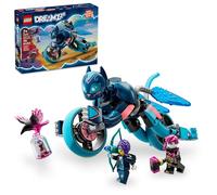 LEGO DREAMZzz Zoey's Cat - Juguete de motocicleta con 2 minifiguras, juguete creativo para niños a partir de 7 años, reconstruye una figura de animal en una bicicleta, juguete de gato para niños,