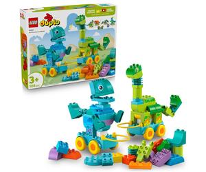 LEGO® DUPLO® 10451 3 en 1: Dinosaurios sobre ruedas
