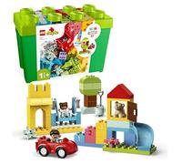 LEGO DUPLO Caja de Ladrillos Deluxe 10914 - Juguete 1+ años con coche, figuras y almacenaje