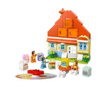 LEGO Duplo Bluey Casa Familiar de Bluey con Juego de Memoria - Juguete Interactivo Infantil 2 en 1 - Juego de Mesa -3 Figuras y Ventanas Que Se Abren - Regalo para Niñas y Niños de 3+ Años 10459