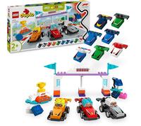Lego Duplo Coche De Carreras Y Pilotos Equipo F1