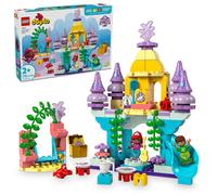LEGO Duplo Disney Ariels Magical Underwater Palace Building Toy Toy - The Little Mermaid Toy for Girls & Boys Edades 2+ - Juguete sensorial de preesc