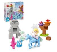 LEGO Duplo Disney Elsa y Bruni en el Bosque Encantado - Juguete Educativo para Niñas y Niños de 2+ Años - 4 Figuras Inc. Mini Muñeca de Elsa de Frozen 2 y Caballo - Regalo de Cumpleaños 10418