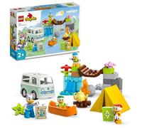 LEGO 10997 Disney Mickey y Sus Amigos Aventura Campestre con Canoa, Puente y Caravana de Juguete, Figura Daisy, Regalos Creativos para Niñas y Niños de 2 Años o Más