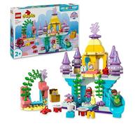 LEGO Duplo Disney Palacio Submarino Mágico de Ariel - Castillo de la Sirenita de Juguete para Niñas y Niños de 2+ Años - Juego Educativo para Aprender con 3 Figuras - Regalo de Cumpleaños 10435