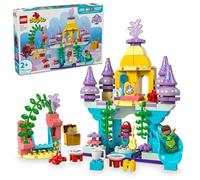 LEGO Duplo Disney Palacio Submarino Mágico de Ariel - Castillo de la Sirenita de Juguete para Niñas y Niños de 2+ Años - Juego Educativo para Aprender con 3 Figuras - Regalo de Cumpleaños 10435