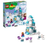 Lego Duplo Disney Princess Frozen Ice Castle 10899 Construyendo juguete con princesa de ladrillo ligero Elsa y Anna Mini-Dolls ms regalos de figura