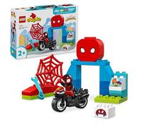 LEGO Duplo Marvel Aventura en Moto de Spin - Juego Educativo Infantil para Niños de 2+ Años - Moto de Juguete y Figura - Idea de Regalo para Fans de Spidey y su Superequipo 10424
