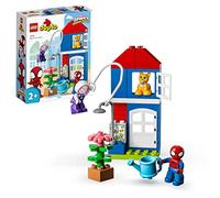 LEGO Duplo Marvel Casa de Spider-Man, Spidey Sus Amigos, Juguete de Construcción para Niños y Niñas de 2 Años o Más, Figuras de Superhéroes 10995