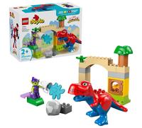 LEGO Duplo Marvel Dinosaurio Spidey-Rex vs. Duende Verde - Juego Educativo para la Motricidad Fina - 2 Figuras Inc. Spidey T. Rex - Juguete de Superhéroes - Regalo para Niños de 2+ Años - 10463