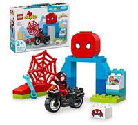 Lego Duplo Marvel Spin's Motorcycle Adventure Fantasy Playset, basado en el Programa de televisión Spidey and His Amazing Friends, construye y reconstruye, Juguetes para niños pequeños, Juguete de