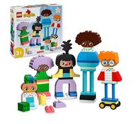 LEGO Duplo Mi Ciudad Gente Construible con Grandes Emociones - Juego para la Motricidad Fina para Niños y Niñas de 3+ Años - 71 Ladrillos para Personalizar 5 Personajes - Idea de Regalo 10423