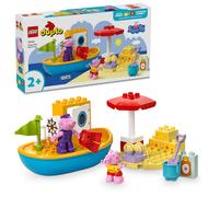 LEGO DUPLO Peppa Pig Boat Trip Toy, Early Development and Activity Toddler Toys