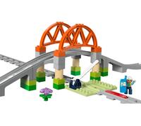 LEGO Duplo: Set de expansión de vías y puente de tren - LEGO