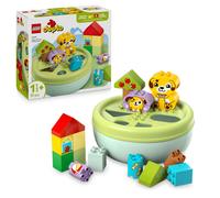 LEGO DUPLO Shape Sorter: Puppy House - Educational Sorting Toy for Toddlers, wit