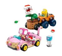 Lego Edificios Super Mario Kart All' Persecución de La Planta Piraña (588 8+