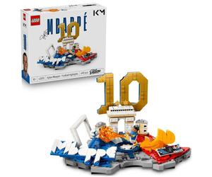 LEGO® Editions 43013 Kylian Mbappé - Momentos estelares del fútbol
