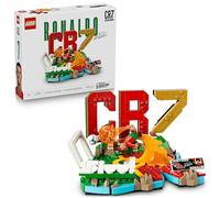 LEGO Editions Cristiano Ronaldo: Fenómenos del Fútbol - Juguete de Construcción con Minifigura de Futbolista - Decoración de la Habitación - Regalo de Fútbol para Niños y Niñas de 10+ Años - 43012