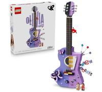 LEGO Editions Guitarra Doble de Olivia Rodrigo - Maqueta 3D con 2 Minifiguras, Estrellas y Mariposas - Decoración del Dormitorio Juvenil - Regalo Musical para Chicas y Adolecentes de 14+ Años - 43031