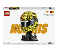 LEGO Editions McLaren MasterCard F1 Team: Casco de Lando Norris 43023 | Juguetes para chicos de 14+ años, merchandising de Fórmula 1, minifigura coleccionable, regalo de cumpleaños, 793 piezas