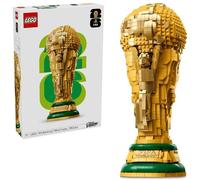 LEGO Editions Trofeo Oficial de la Copa Mundial de la FIFA - Trofeo de Juguete - Maqueta 3D con Minifigura Coleccionable - Regalo de Fútbol para Niños y Niñas de 12+ Años y Fans Adultos - 43020