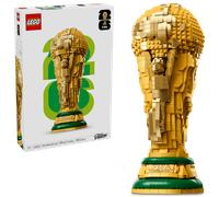 LEGO Editions Trofeo Oficial de la Copa Mundial de la FIFA - Trofeo de Juguete - Maqueta 3D con Minifigura Coleccionable - Regalo de Fútbol para Niños y Niñas de 12+ Años y Fans Adultos - 43020