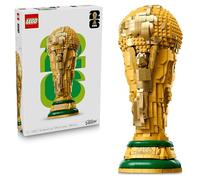 LEGO Editions Trofeo Oficial de la Copa Mundial de la FIFA - Trofeo de Juguete - Maqueta 3D con Minifigura Coleccionable - Regalo de Fútbol para Niños y Niñas de 12+ Años y Fans Adultos - 43020