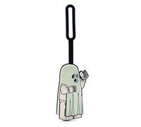 Lego - Etiqueta de minifiguras para bolsa, fantasma que brilla en la oscuridad (53653), etiqueta de equipaje temática de Halloween, accesorio de truco o trato