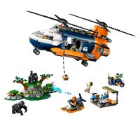 LEGO - City - Helicóptero en campamento base - 60437
