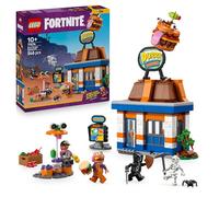 LEGO Fortnite Restaurante Hamburrrguesa - Juguete de Construcción con Minifiguras de Bombardera Playera, Caudillo Cárnico, Esqueleto y Parco - Regalo Gamer para Niños y Niñas de 10+ Años 77076