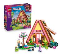 LEGO Friends Cabaña de Glamping en la Naturaleza - Casa de Juguete con 2 Mini Muñecas, Figura de Gato y Accesorios Inc. Camas y Comida - Regalo de Cumpleaños para Niñas de 6+ Años - 42682