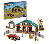 LEGO Friends Albergue de Animales de Granja de Juguete, Idea de Regalo para Niñas y Niños de 6 Años o Más, Set con Figuras de Vaca, Cabra, Gallina y Pollitos y 2 Mini Muñecos de Personajes 42617