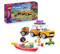 LEGO Friends Amistad: Excursión en Coche por Carretera -Vehículo de Juguete con Remolque - 2 Mini Muñecas - Figura de Perro y Accesorios Inc. Kayak y Monopatín - Regalo para Niñas de 6+ Años 42659