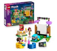 LEGO Friends Amistad: Noche de Cine - Juguete para Niñas de 6+ Años - 2 Mini Muñecas de Paisley y Aliya, Pantalla y Proyector de Ladrillo con Luz para el Juego de rol - Idea de Regalo 42642