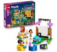 LEGO Friends Amistad: Noche de Cine - Juguete para Niñas de 6+ Años - 2 Mini Muñecas de Paisley y Aliya, Pantalla y Proyector de Ladrillo con Luz para el Juego de rol - Idea de Regalo 42642