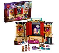 LEGO Friends Andrea's Theater School Playset, 41714 Juguete creativo de teatro, idea de regalo para niños y niñas de más de 8 años, teatro con cortinas, iluminación, accesorios y figuras de juguete de