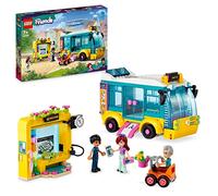 LEGO Friends Autobús de Heartlake City, Bus de la Amistad de Juguete con Mini Muñeca Paisley y Accesorios, Idea de Regalo, Set Exclusivo de Amazon, para Niñas y Niños de 7 Años o Más 41759