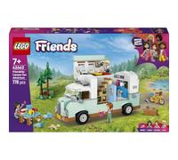 LEGO Friends Aventura en la Caravana de la Amistad 42663 | Juguetes para niños de 7+ años, figura de hurón, autocaravana de juguete con 3 mini muñecos, regalo de cumpleaños, 778 piezas