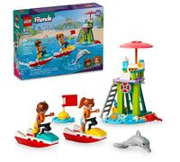 Lego Friends Beach Scooter de agua Building Building For Kids Beach Toy Gift Idea para nias y nios de 5 aos y ms con 2 mini muecas y una figura